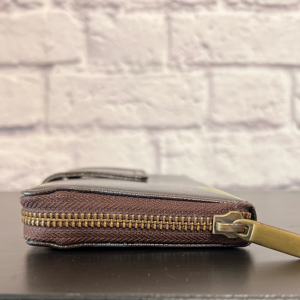 Boden Coated Canvas Zip-Around Polka Dot Wallet - Picture 3 of 14